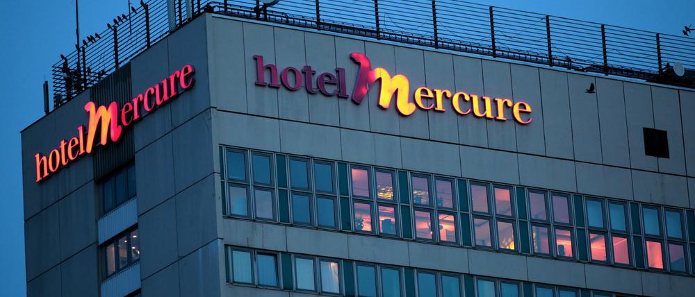 Nur für einen Abend wurde eine Bar im 17. Stock des Mercure Hotels aufgebaut.