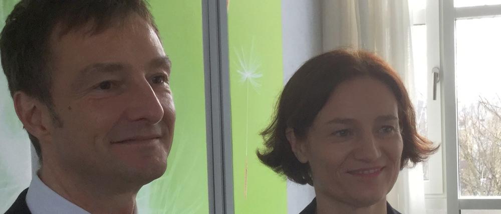 EWP-Chef Ulf Altmann (links) verlässt den Konzern, Sophia Eltrop (rechts) wird zunächst alleinige Geschäftsführerin.