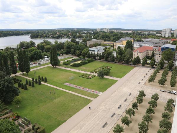 Der Lustgarten in der Innenstadt wird Schauplatz des Kultur Sommers Potsdam 2022.
