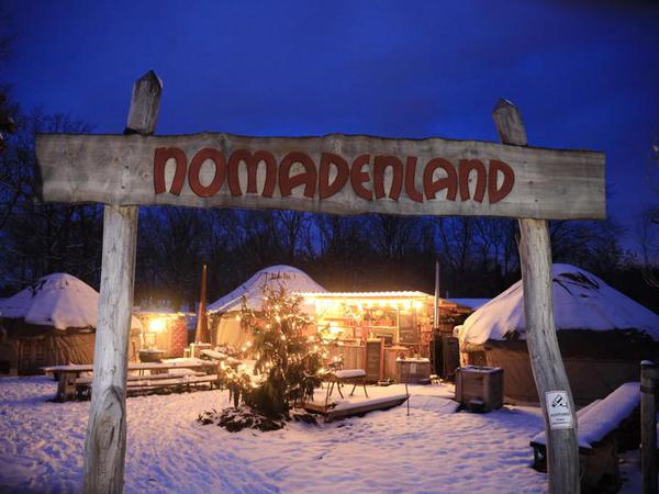 Weihnachtsmärchen im Nomadenland.