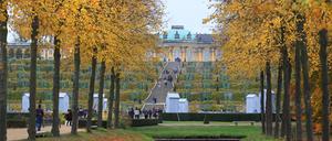 Schloss Sanssouci in Potsdam. 