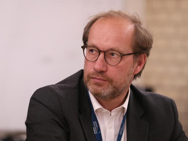 Steffen Grebner, seit zwölf Jahren Geschäftsführer des Klinikums "Ernst von Bergmann". 