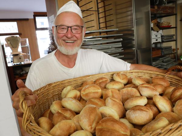 Bäckermeister Werner Gniosdorz hat die Bäckerei vor mehr als 30 Jahren übernommen.
