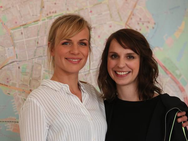 Katrin Jaehne und Caroline Erikson (v.l.) 