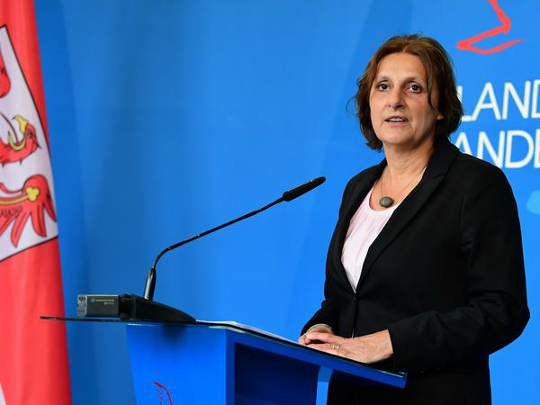 Brandenburgs Bildungs- und Jugendministerin Britta Ernst (SPD). 