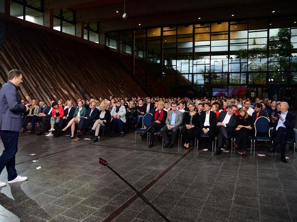 Gut 500 Sozialdemokraten kamen zur Regionalkonferenz in Potsdam.