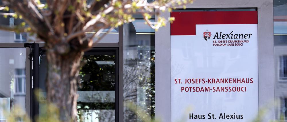 Am Sonntagmorgen wurden im Potsdamer St. Josefs-Krankenhaus elf Corona-Patienten behandelt.