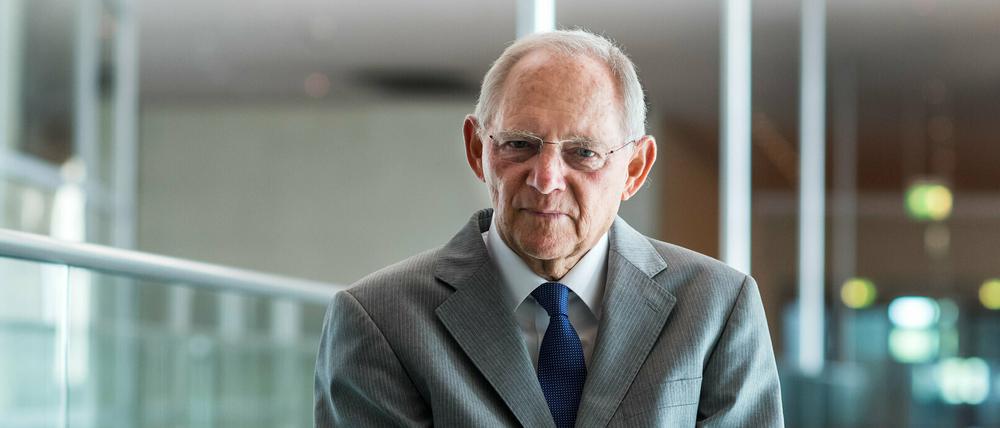 Bundestagspräsident Wolfgang Schäuble (CDU) wird am 15. Januar in Potsdam erwartet.