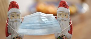 Weihnachtsmärkte in der Mittelmark dürfen nur mit Nasen-Mund-Maske besucht werden.