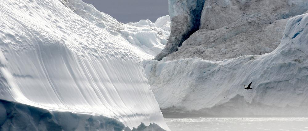 Der Golfstrom hat sich einer Studie zufolge im Laufe des 20. Jahrhunderts so stark verlangsamt wie anscheinend seit tausend Jahren nicht, was auch mit der Eisschmelze auf Grönland zu tun haben kann.