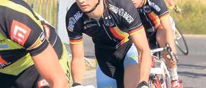 WM-Rennen im Blick. Der Stahnsdorfer Christoph Pfingsten startet am Sonntag mit seinem Cyclingteam De Rijke im Prof-Mannschaftszeitfahren nach Florenz.