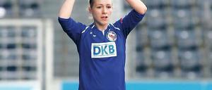 Debütantin.Pauline Bremer spielt erstmals in der Champions League.