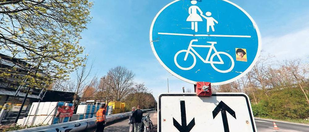 Umdenken. Mehr Platz für Radfahrer und Fußgänger empfiehlt der Umweltforscher Tim Butler, um die Luft in Potsdam sauberer zu machen.