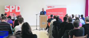 Die SPD Potsdam beschließt ihr Programm für die Kommunalwahl.