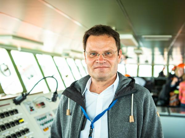 Markus Rex, Leiter des Forschungsteams auf dem Forschungsschiff «Polarstern». 