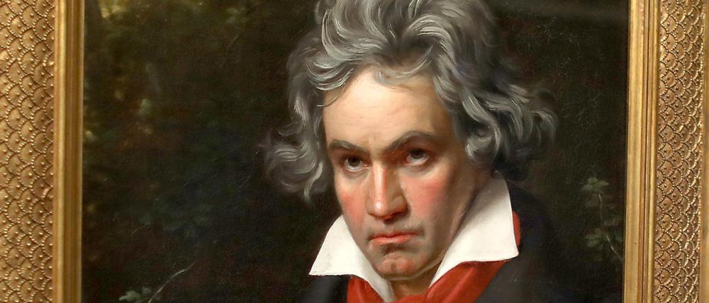 Das Gemälde "Ludwig van Beethoven mit dem Manuskript der Missa solemnis", von Joseph Stieler war 2020 in der Bundeskunsthalle Bonn zu sehen. 
