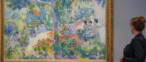 Die neue Schau "Farbe und Licht. Der Neoimpressionist Henri-Edmond Cross" im Museum Barberini Potsdam bildet den Hintergrund des Gesprächs. 