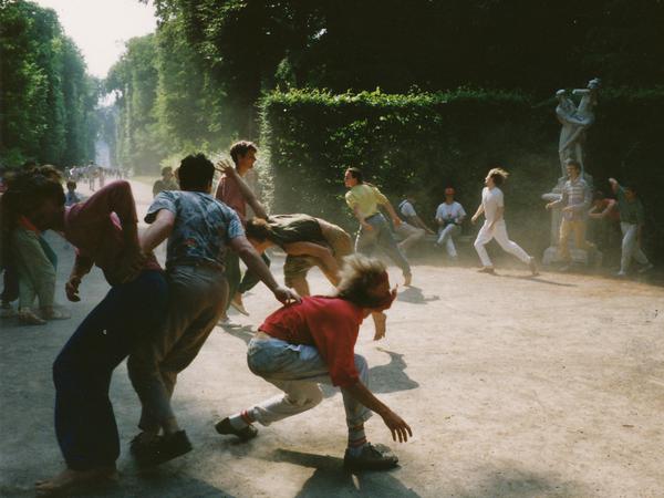 "Contact Jam" im Park Sanssouci in den 1990er Jahren.