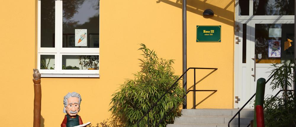 Die Grundschule "Albert Einstein" in Caputh soll einen Anbau erhalten.