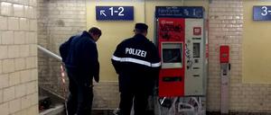 Silvester 2019: Fahrkartenautomat in Michendorf gesprengt