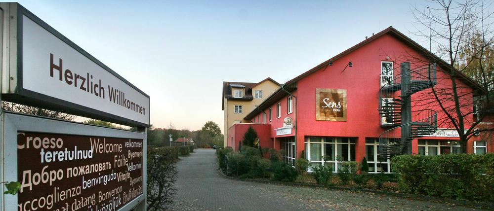 Bis zu 240 Geflüchtete sollen im ehemaligen Sens-Convent Hotel in Michendorf untergebracht werden.