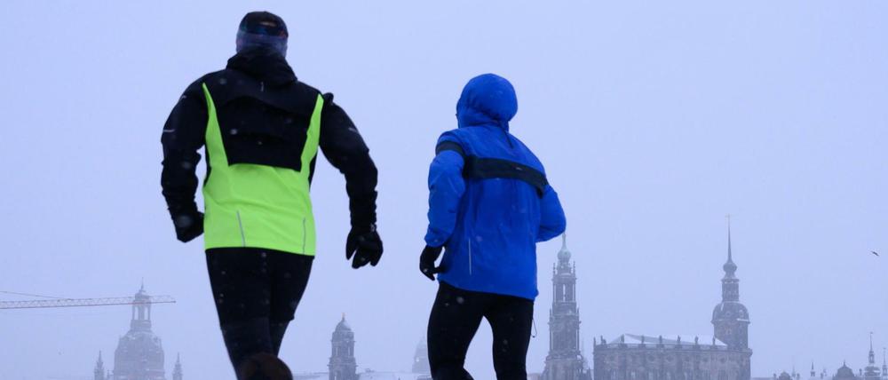 Vor allem im Winter, wo Laufveranstaltungen wegen Schnee und Eis abgesagt worden wären, sind virtuelle Rennen eine Alternative, auf die sonst niemand gekommen wäre.
